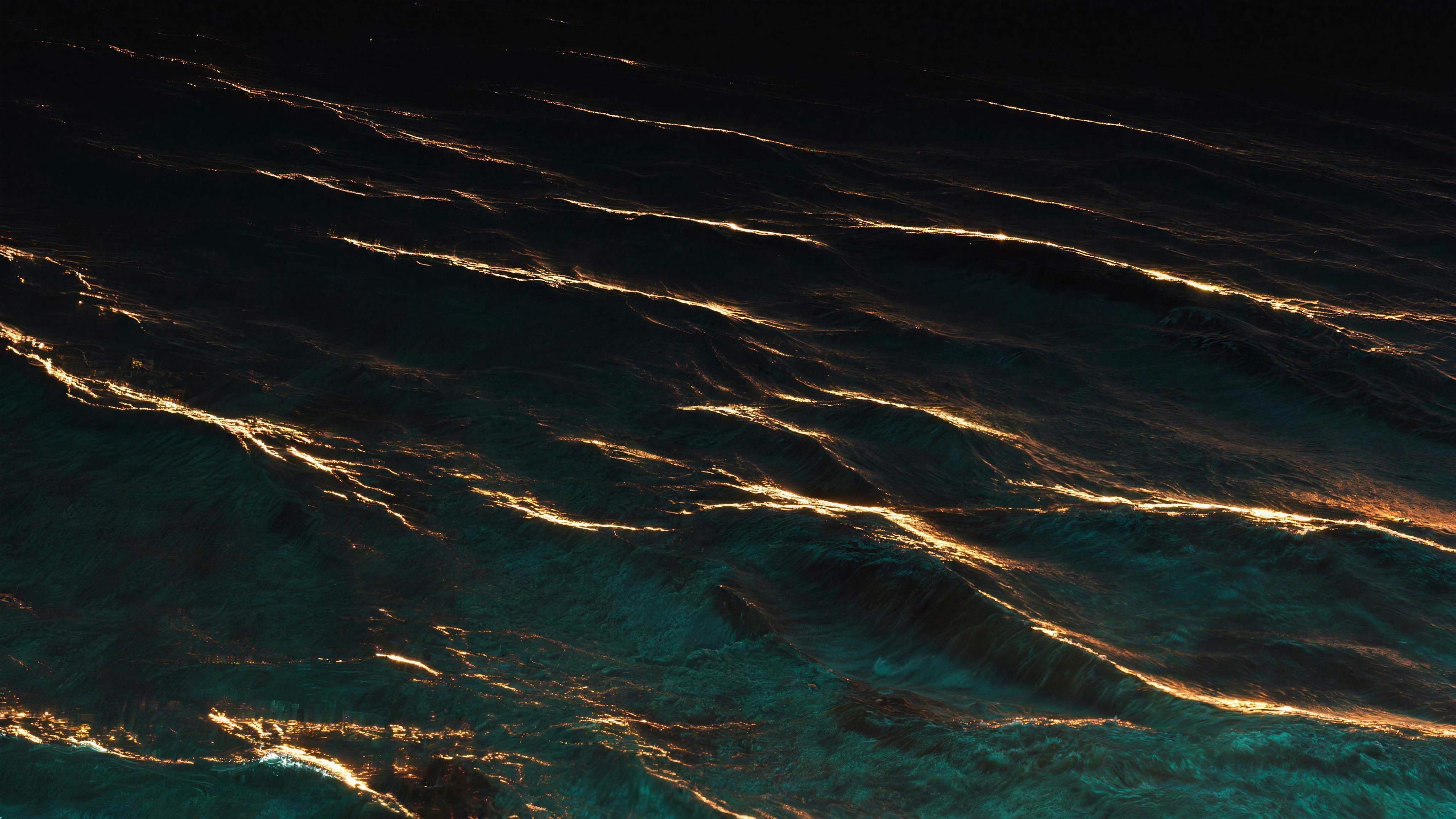 Dark ocean swell at dusk — Webwave Design, Toronto